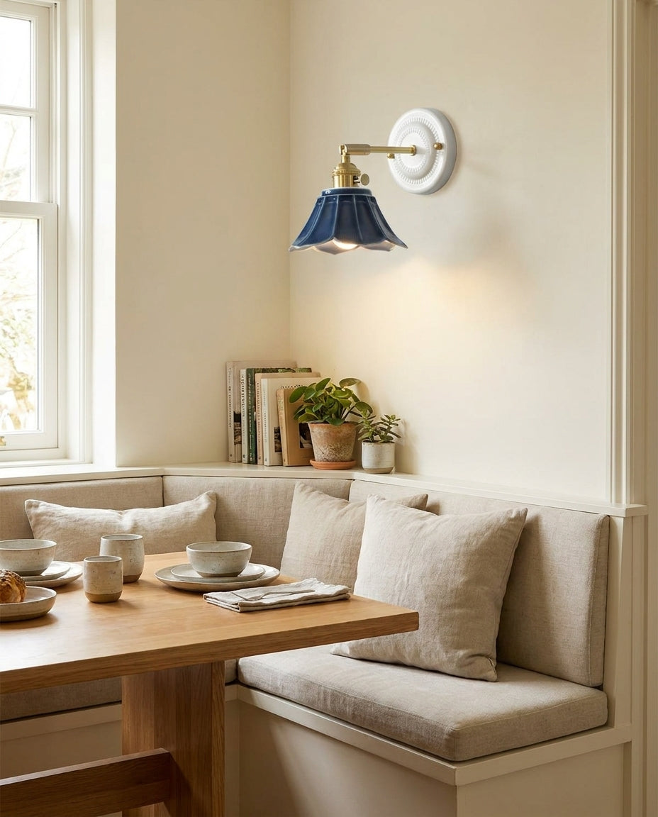 Navy aplique de pared