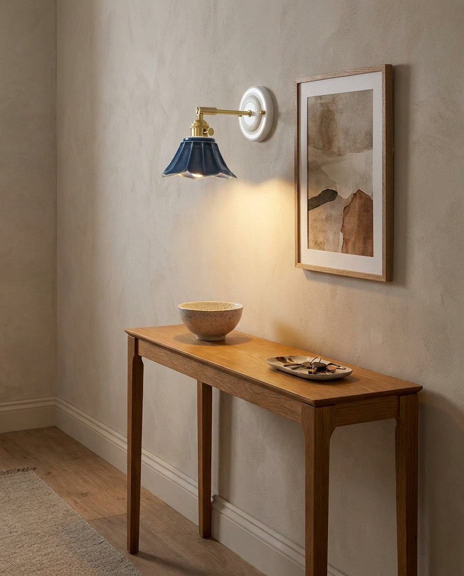 Navy aplique de pared