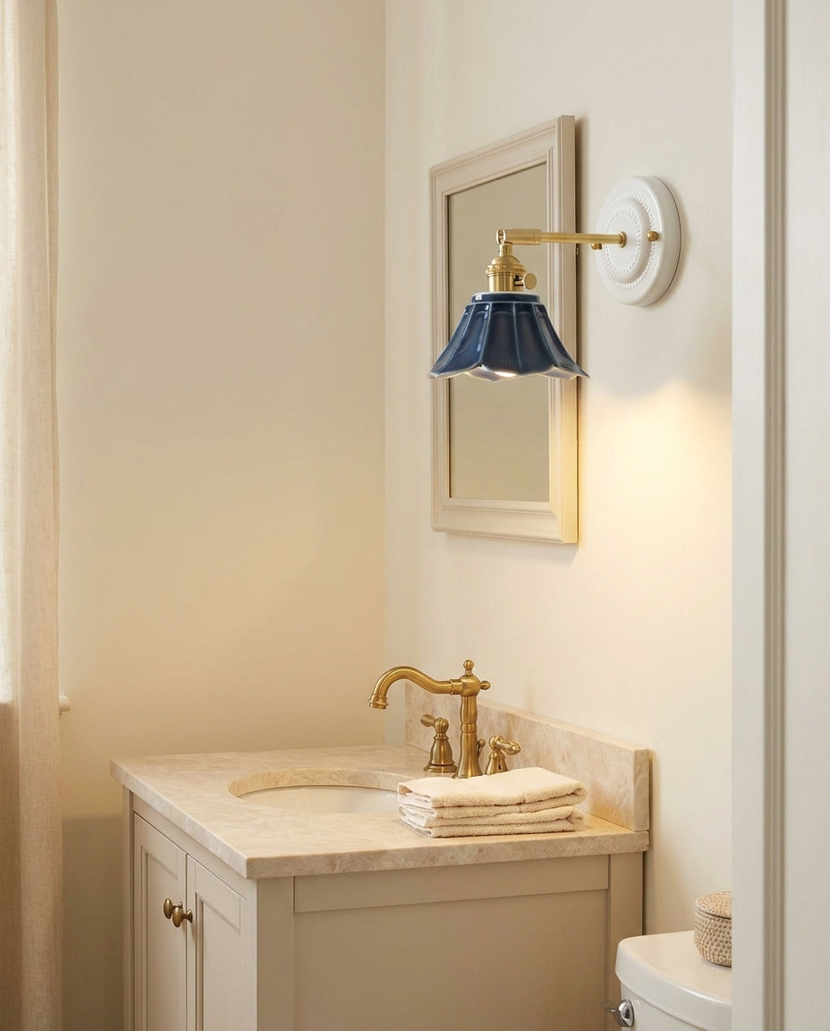 Navy aplique de pared