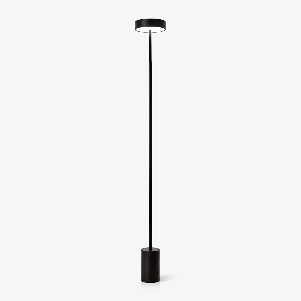 Circa lámpara de pie minimalista rotativa