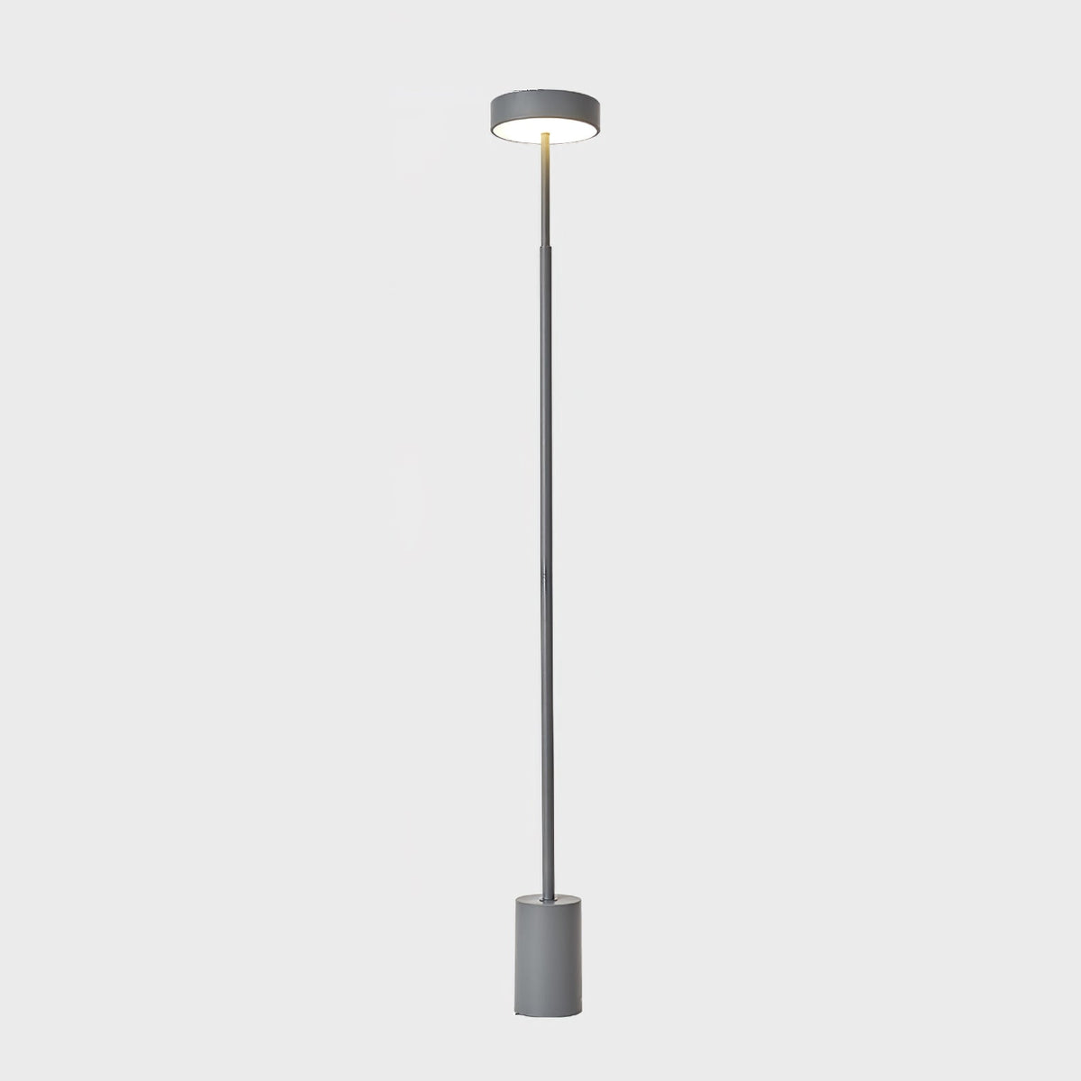 Circa lámpara de pie minimalista rotativa