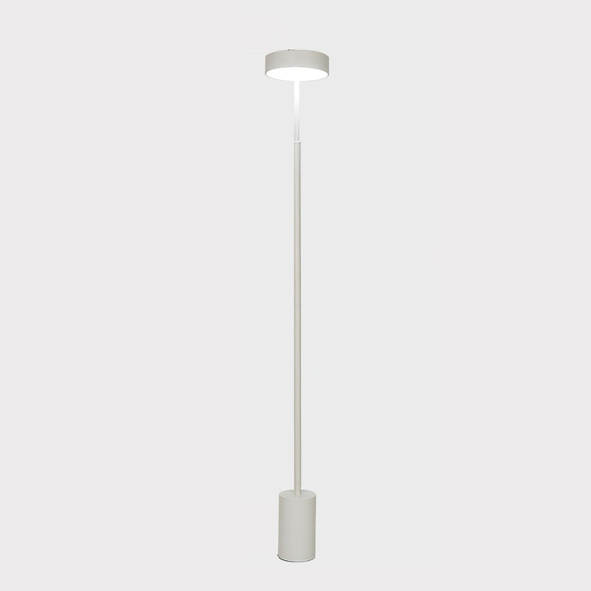 Circa lámpara de pie minimalista rotativa