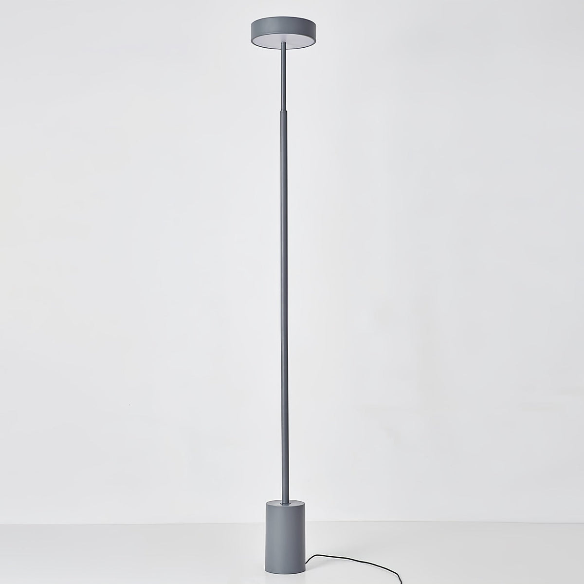 Circa lámpara de pie minimalista rotativa