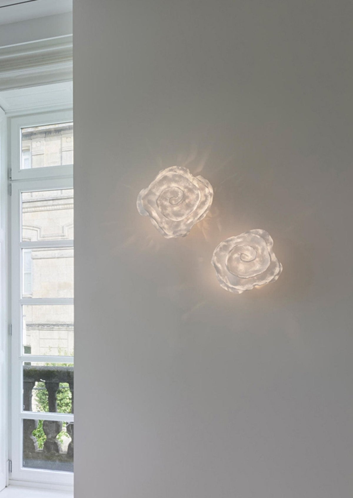 Nebula aplique de pared Lumen floración