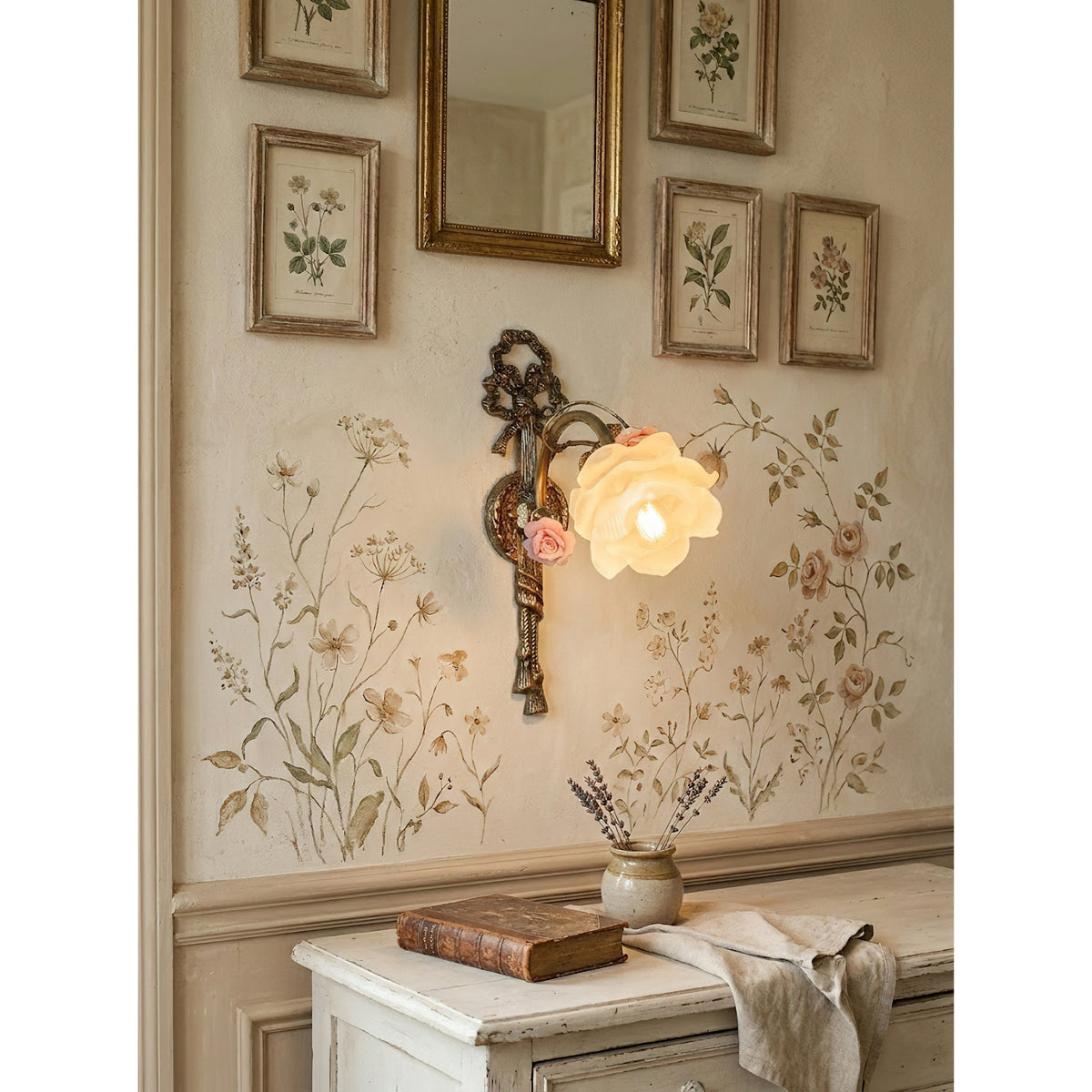 Elarose aplique de pared