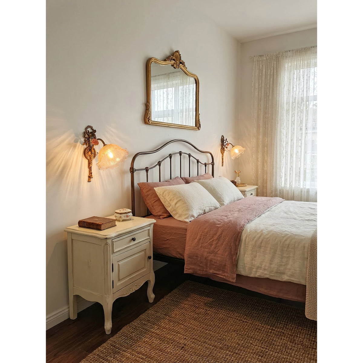 Elarose aplique de pared
