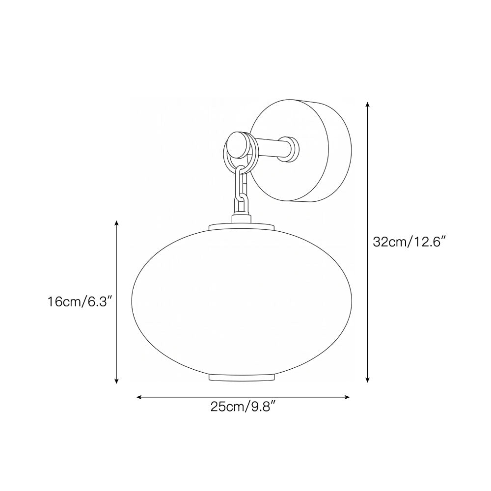 Ciruora aplique de pared