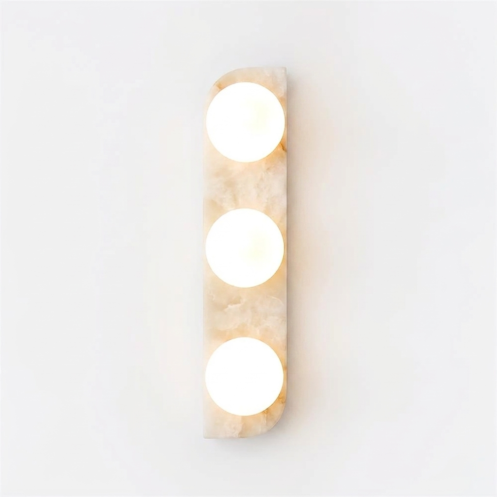 Onyx aplique de pared alabastro