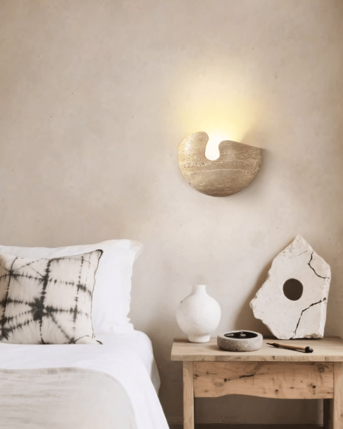 Pearl aplique de pared Stone