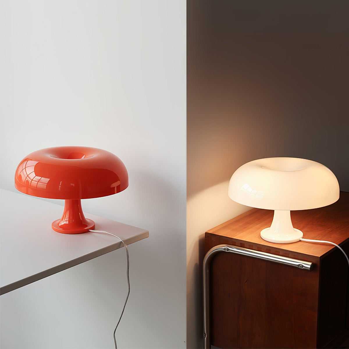 Orelielia lámpara de mesa de estilo lúdico