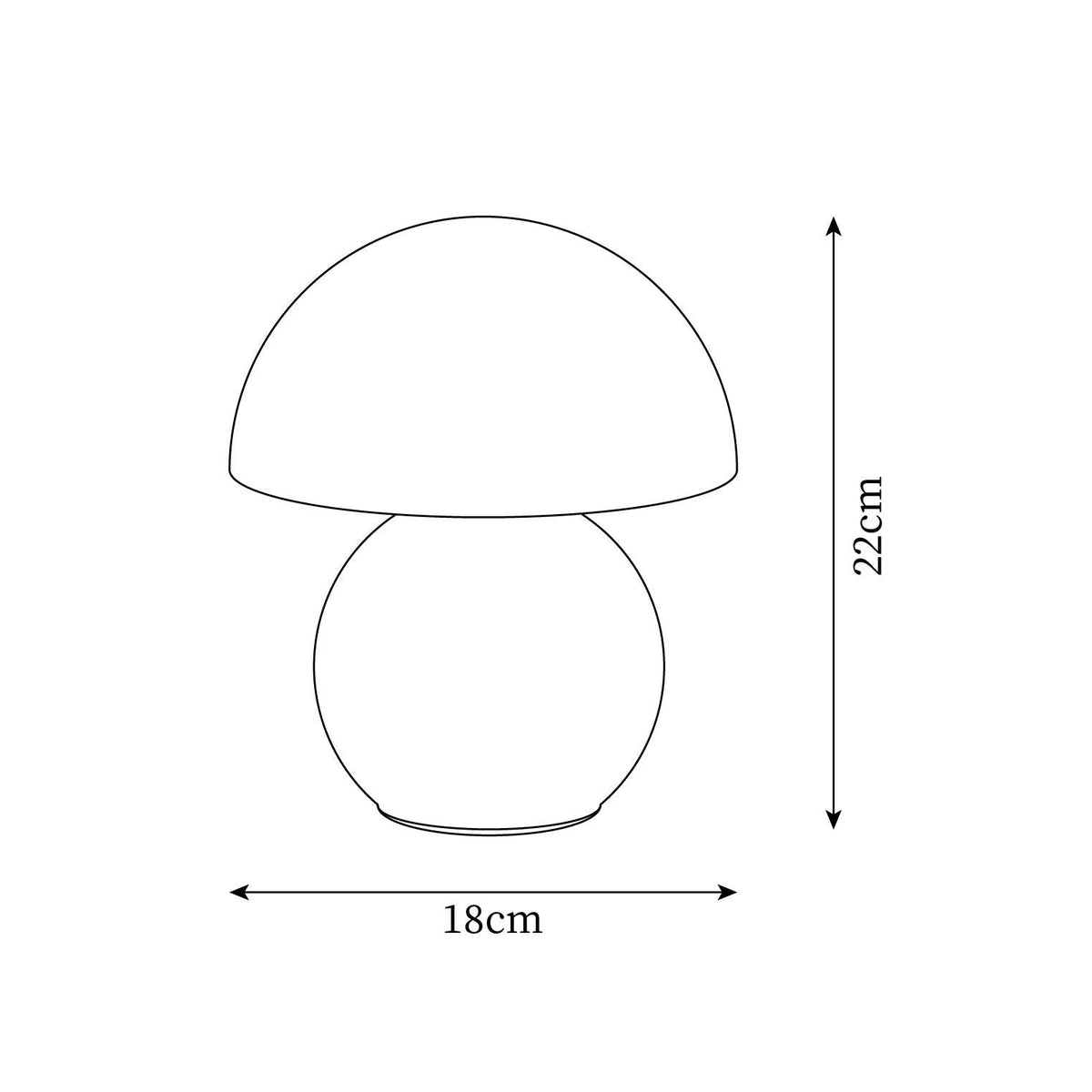 Mirorette lámpara de mesa
