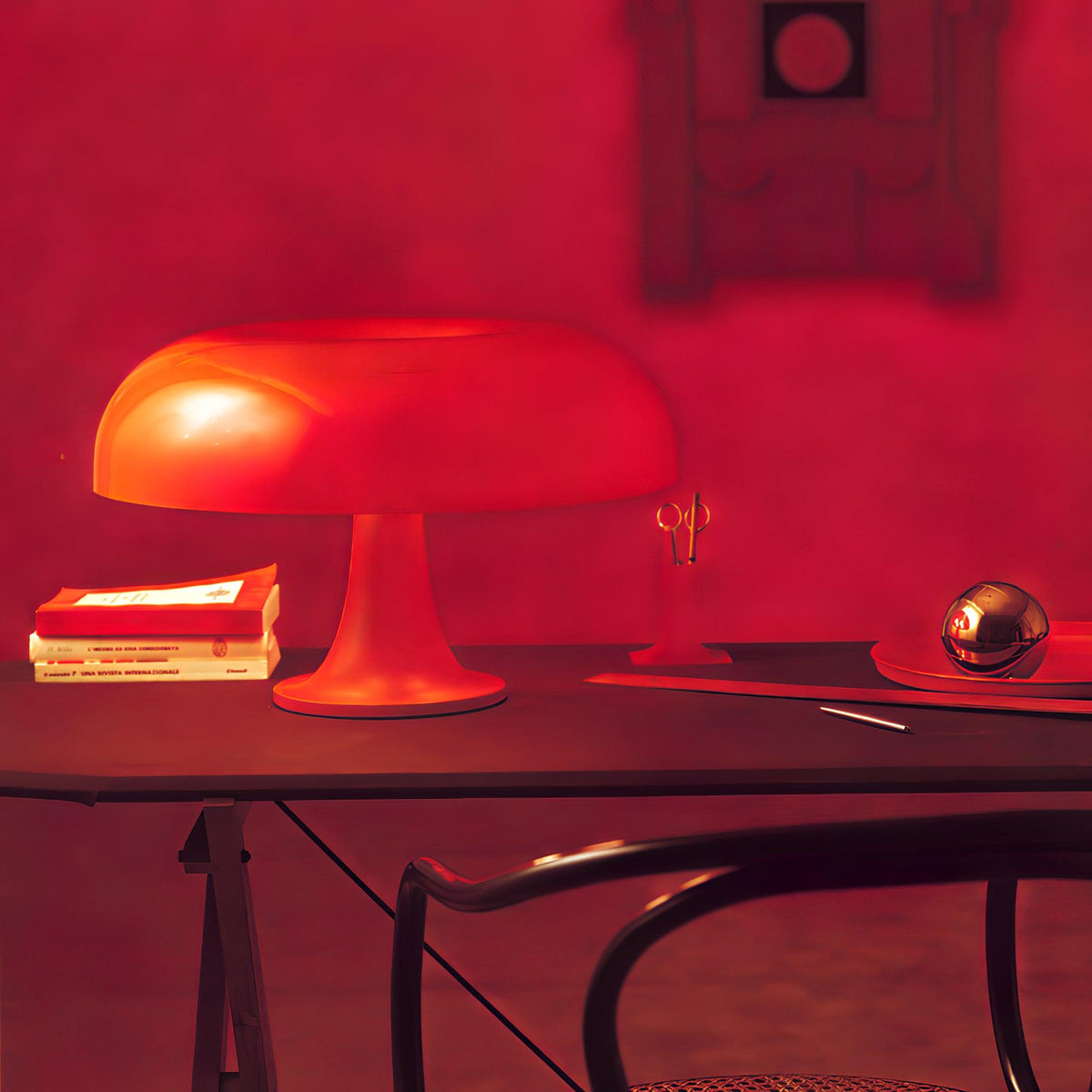 Orelielia lámpara de mesa de estilo lúdico