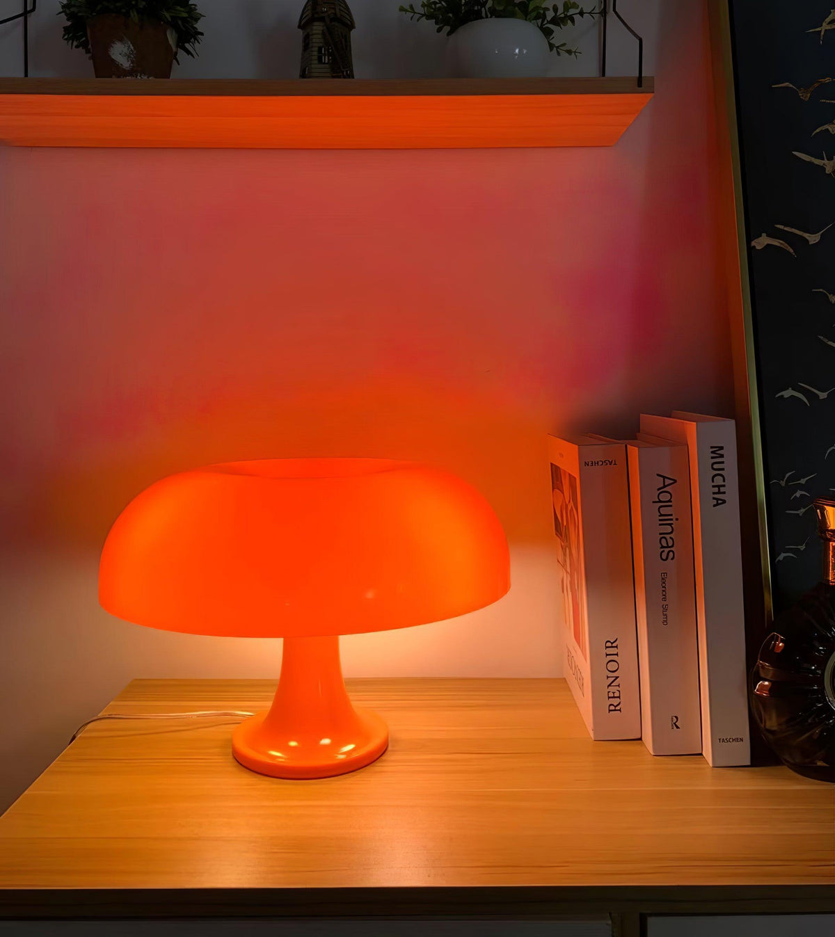 Orelielia lámpara de mesa de estilo lúdico