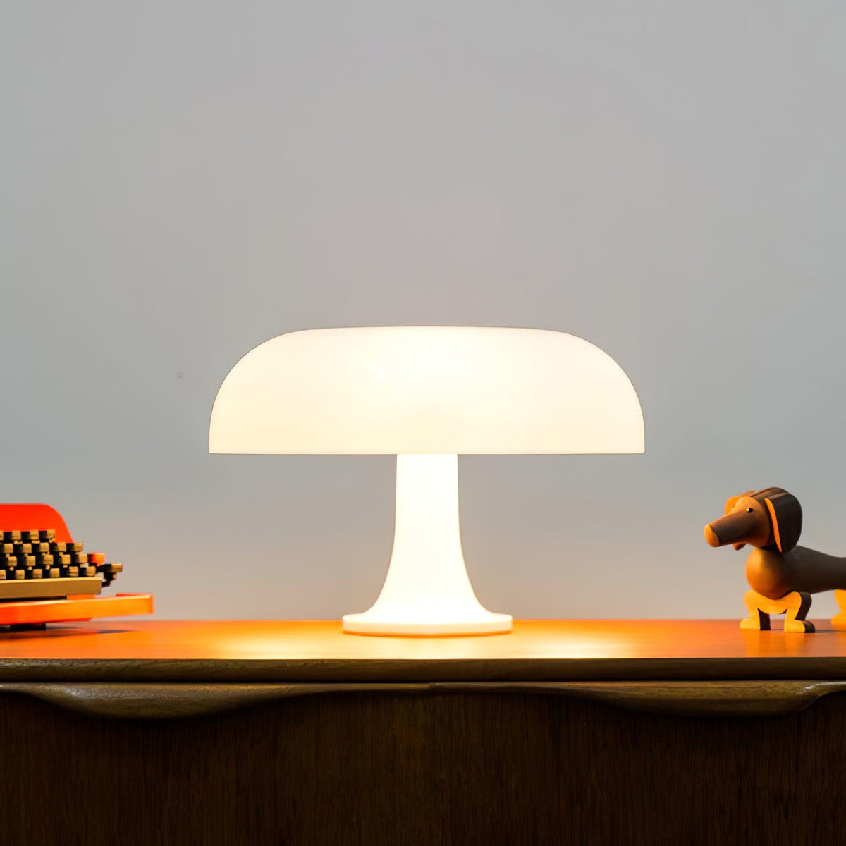 Orelielia lámpara de mesa de estilo lúdico