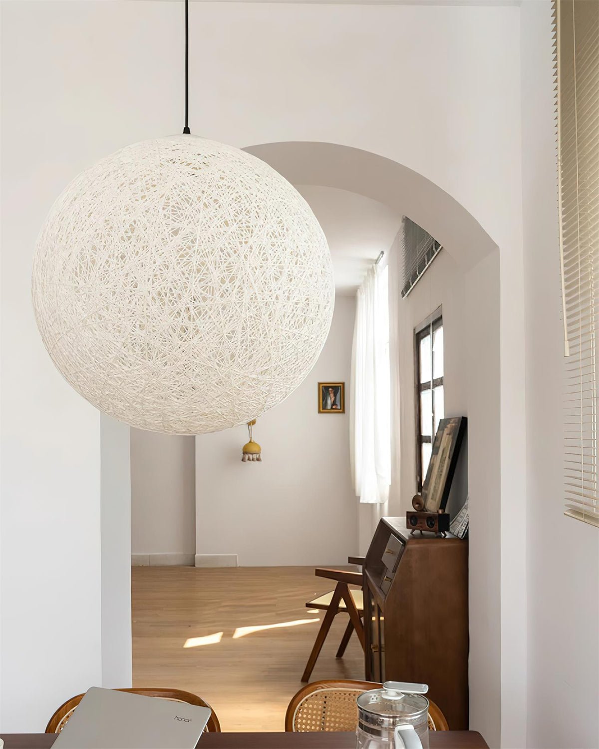 Cashae lámpara colgante moderna minimalista con esfera