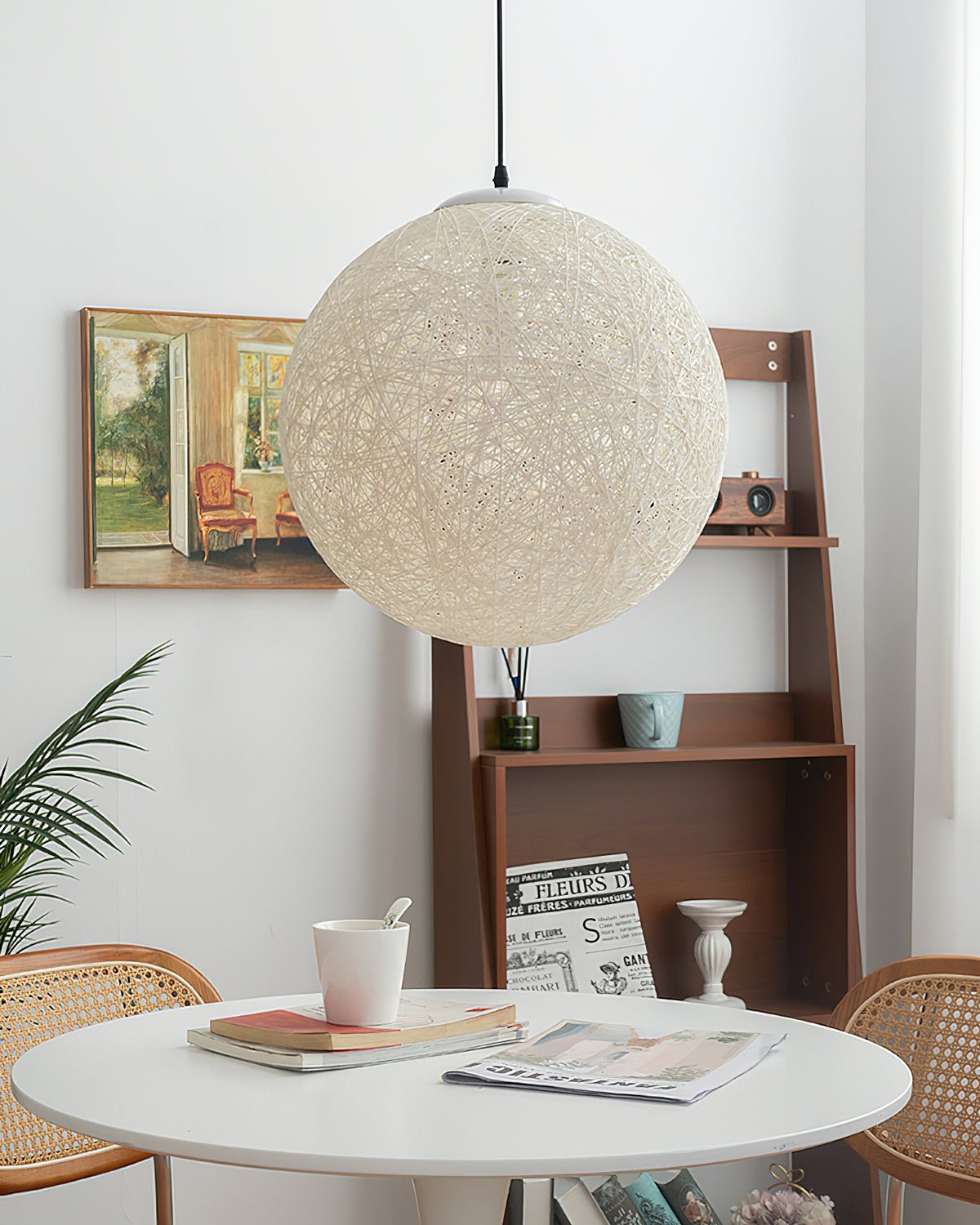 Cashae lámpara colgante moderna minimalista con esfera