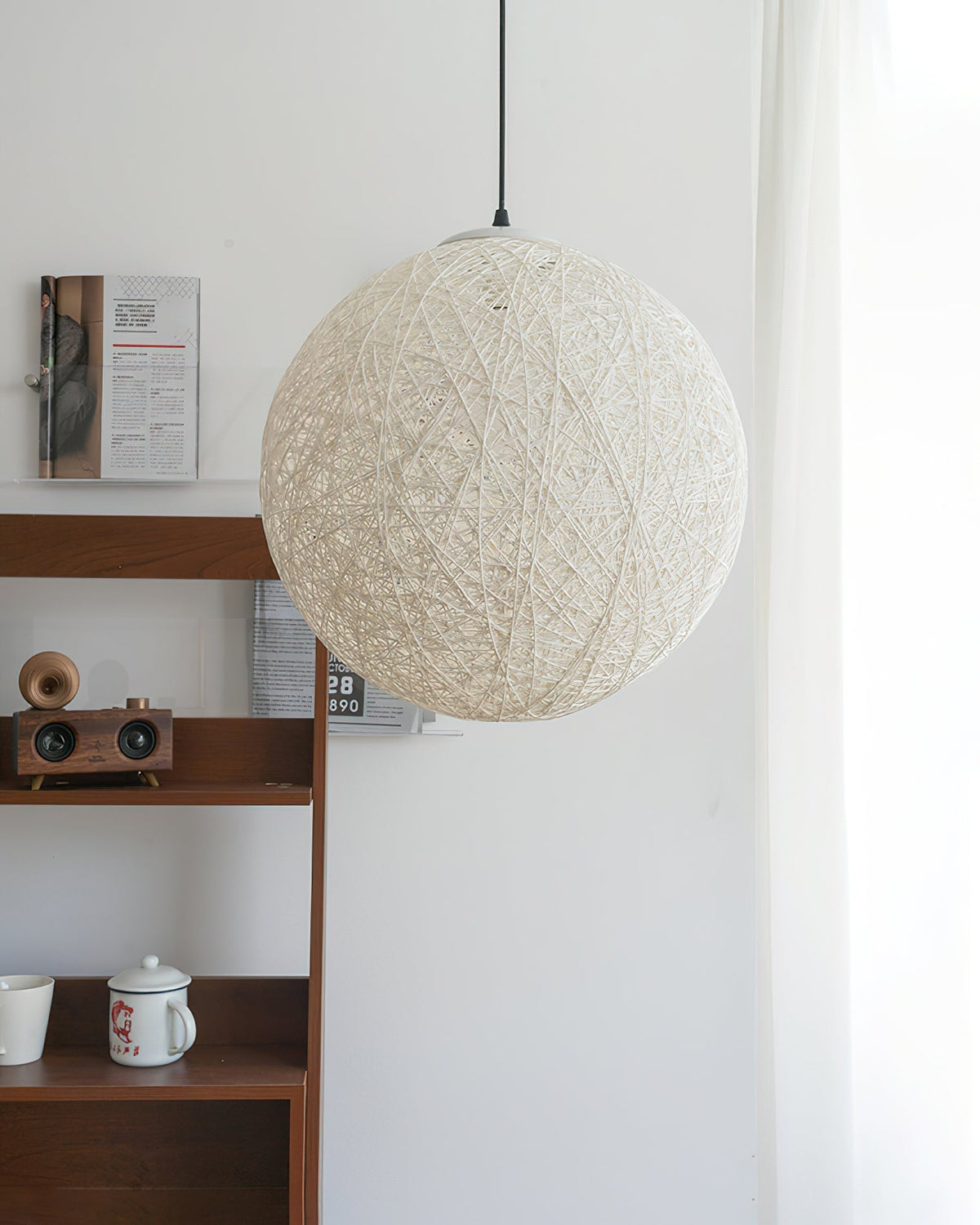 Cashae lámpara colgante moderna minimalista con esfera