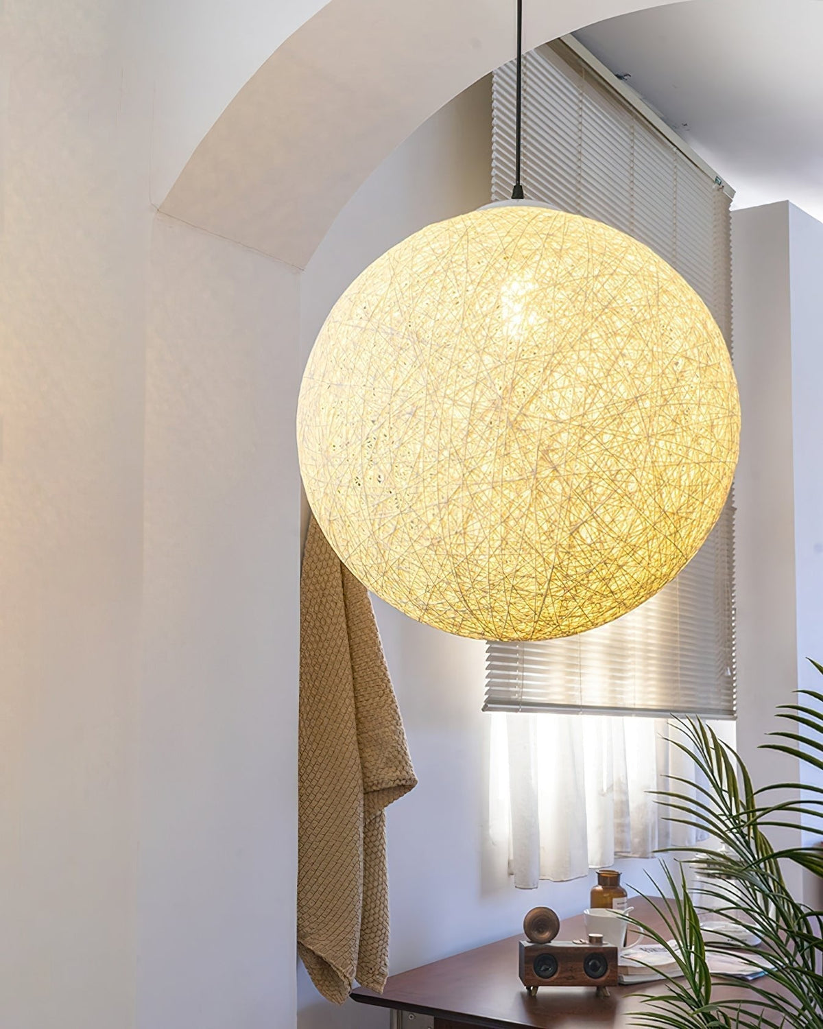 Cashae lámpara colgante moderna minimalista con esfera