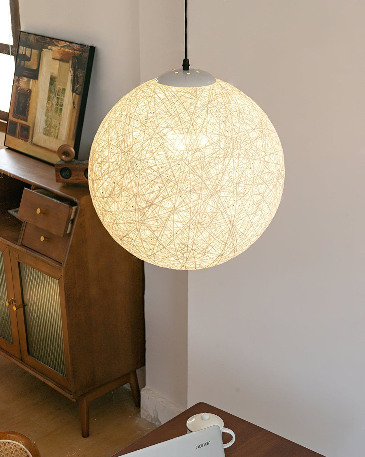 Cashae lámpara colgante moderna minimalista con esfera