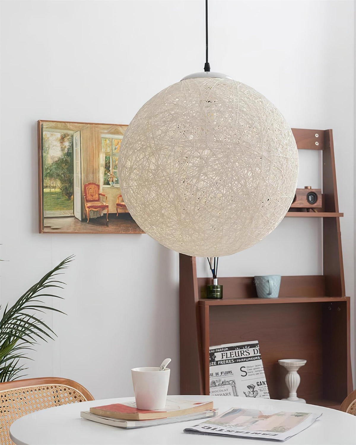 Cashae lámpara colgante moderna minimalista con esfera