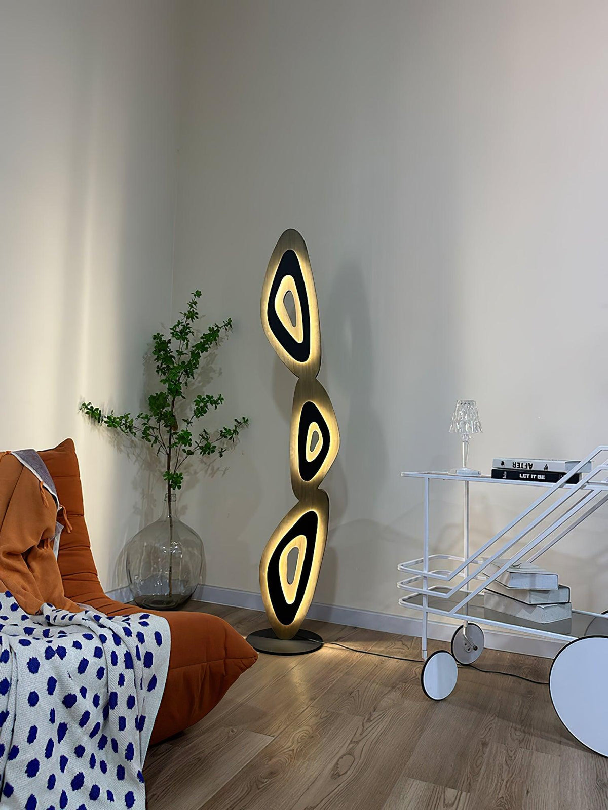 Isoloril lámpara de pie Art Deco