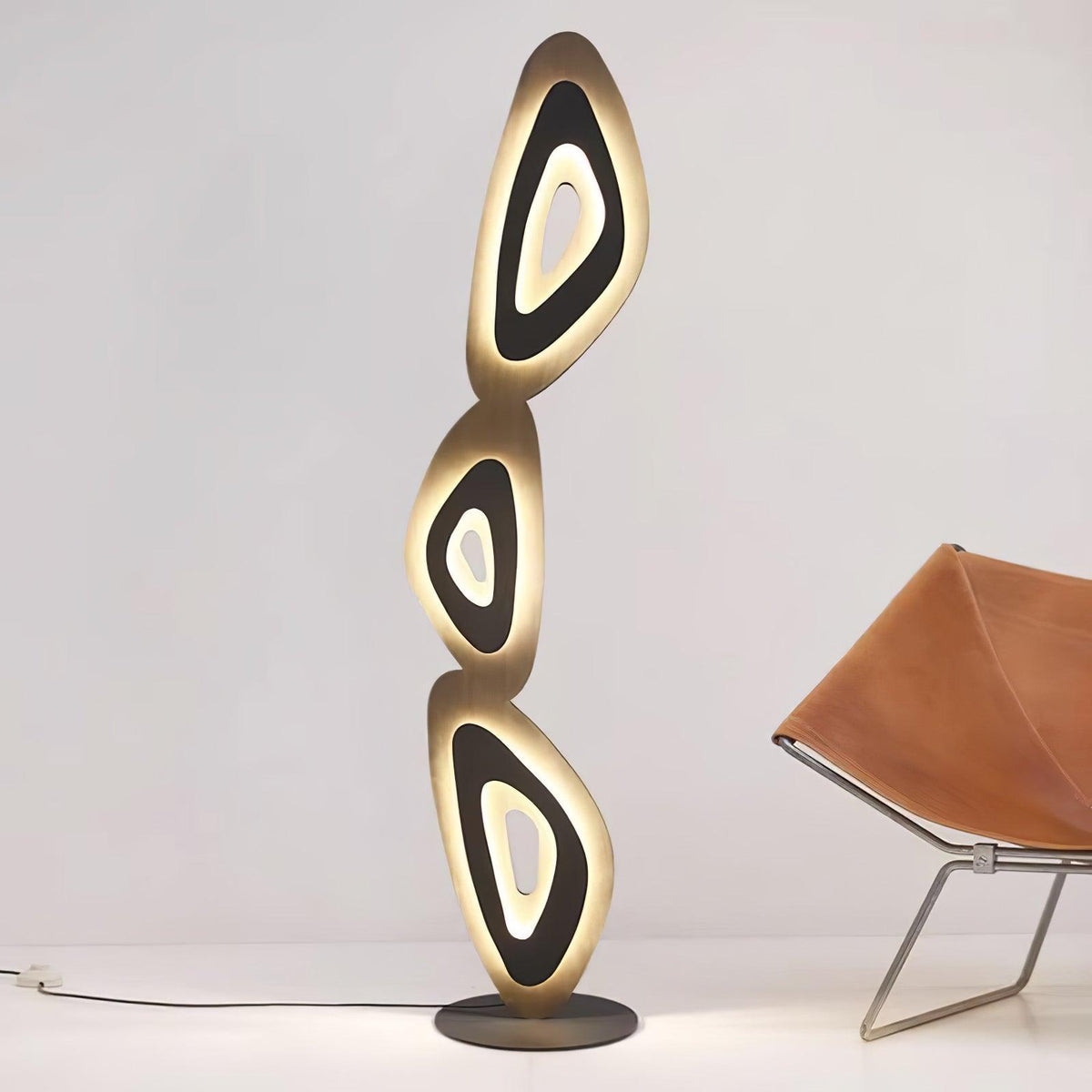 Isoloril lámpara de pie Art Deco