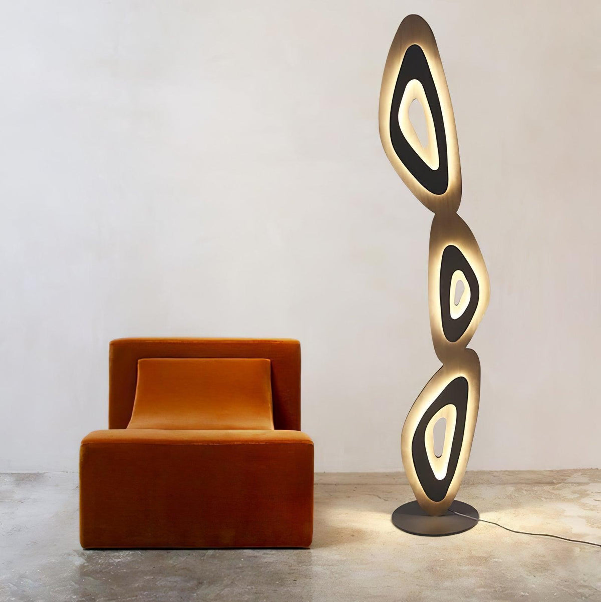 Isoloril lámpara de pie Art Deco