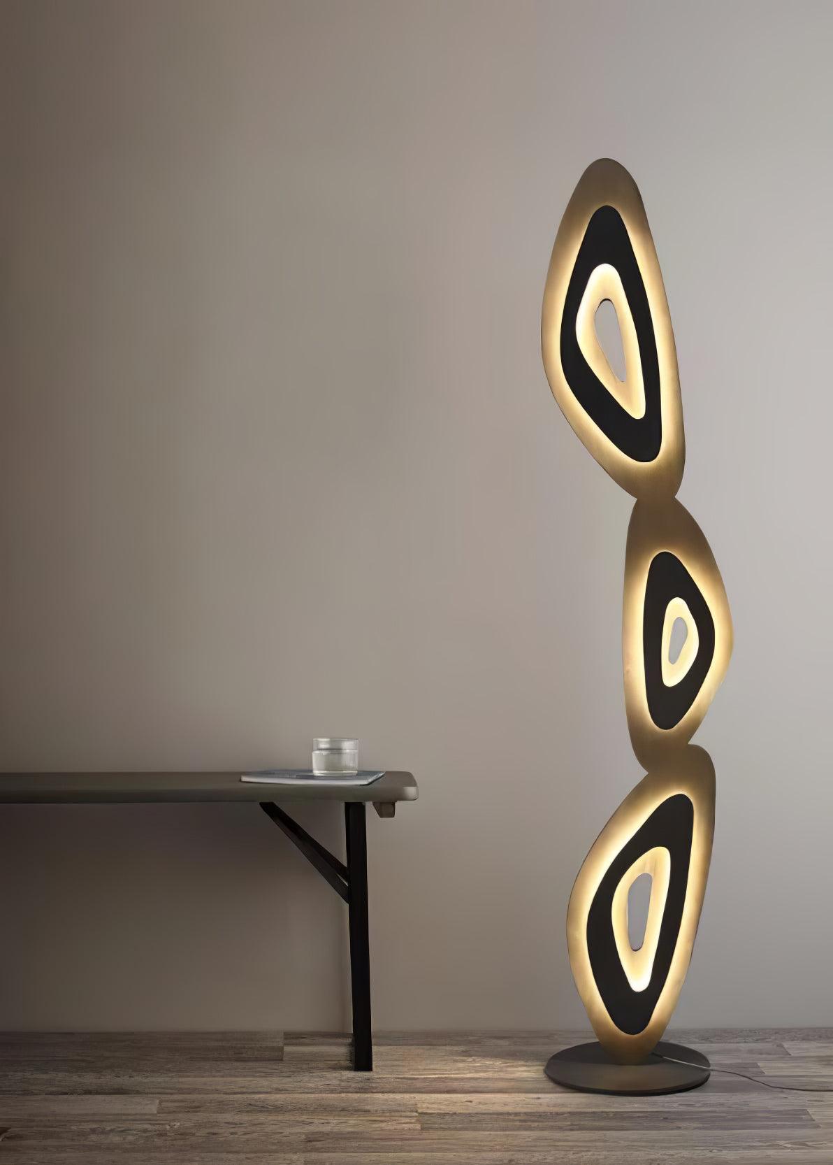 Isoloril lámpara de pie Art Deco