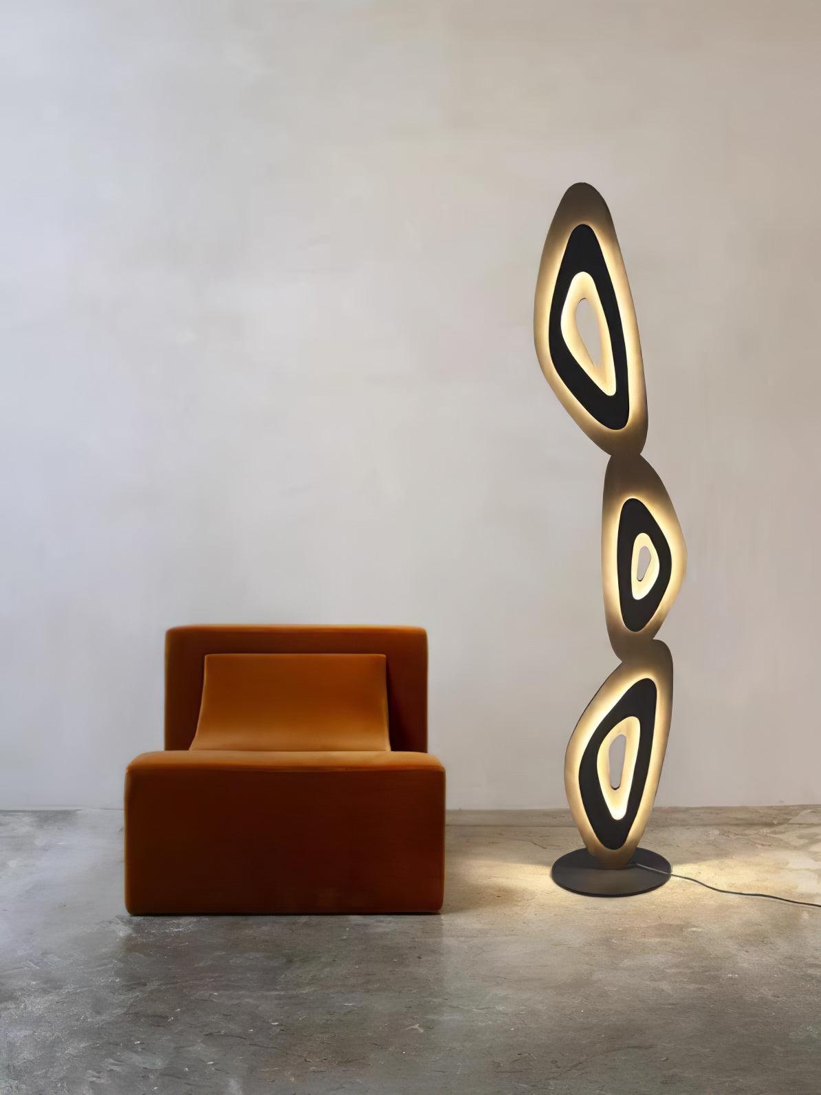 Isoloril lámpara de pie Art Deco