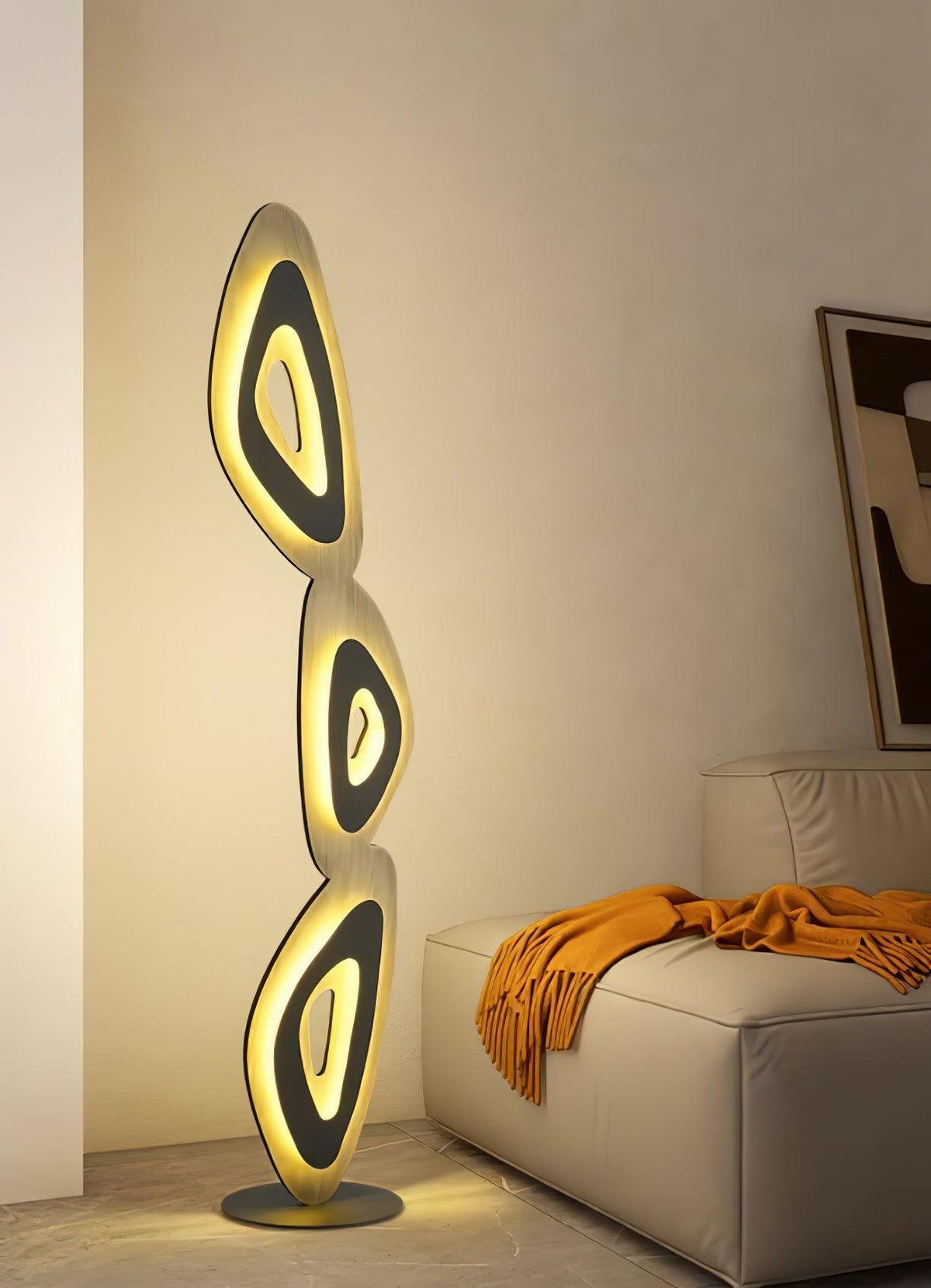 Isoloril lámpara de pie Art Deco