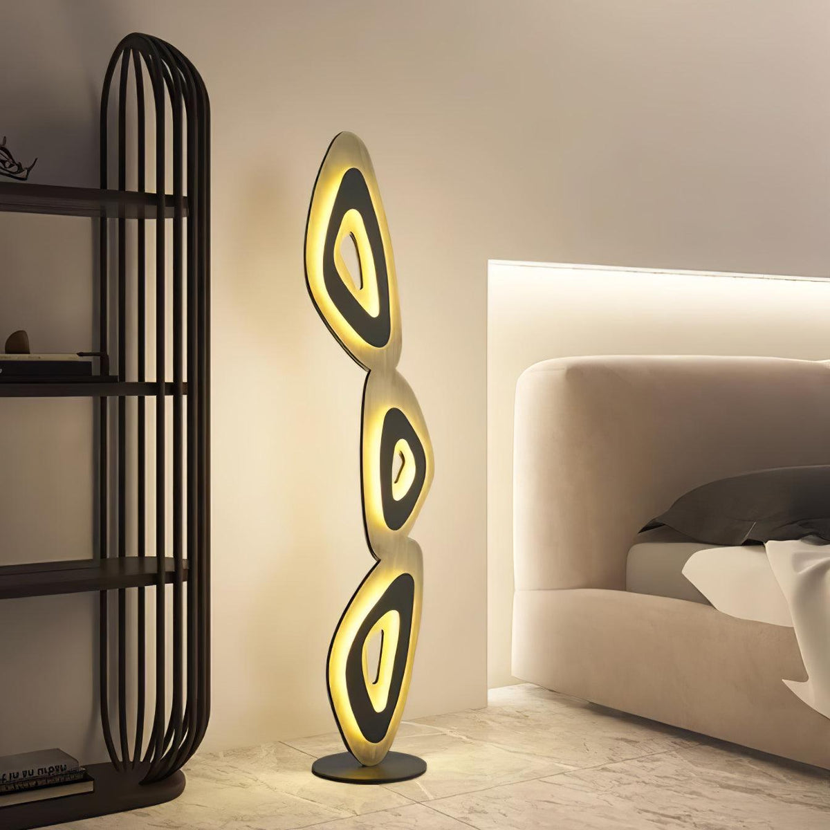 Isoloril lámpara de pie Art Deco