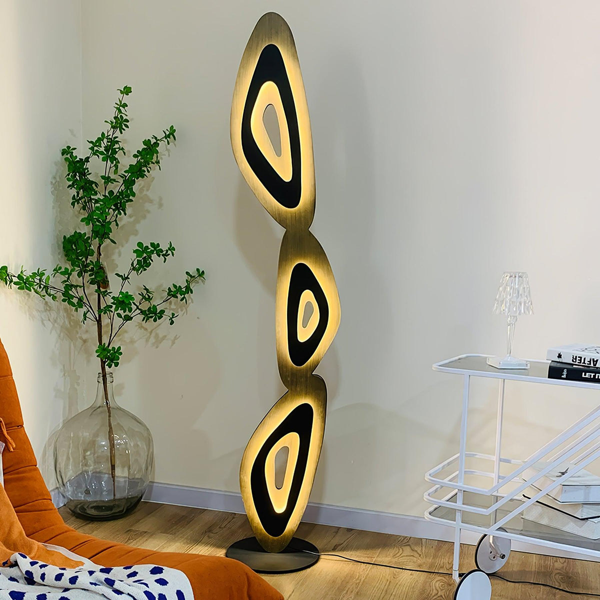Isoloril lámpara de pie Art Deco