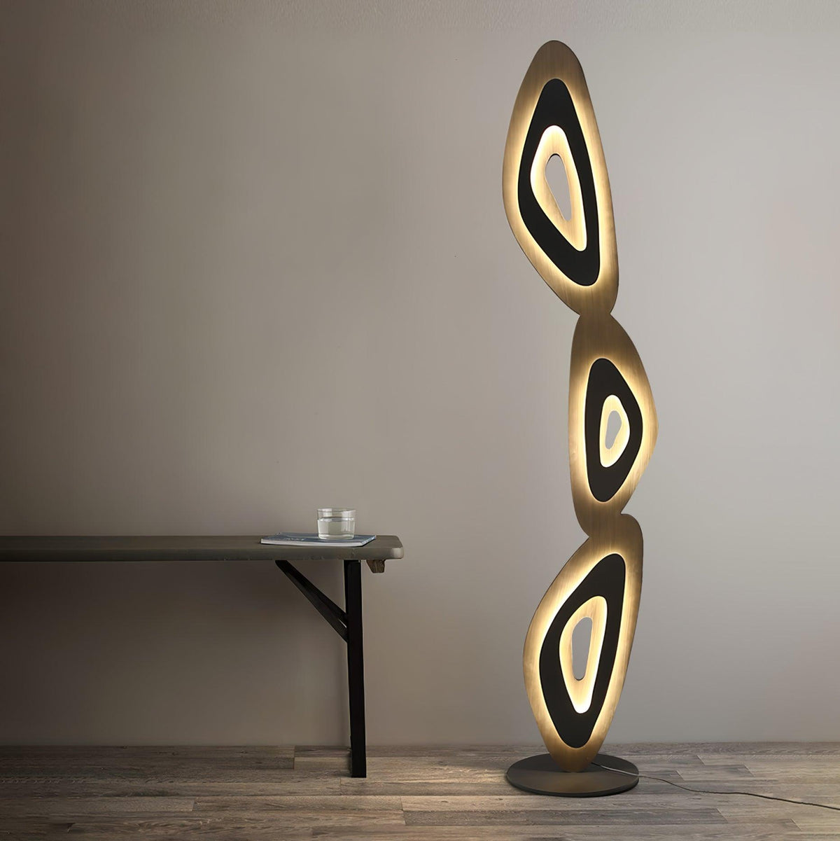 Isoloril lámpara de pie Art Deco