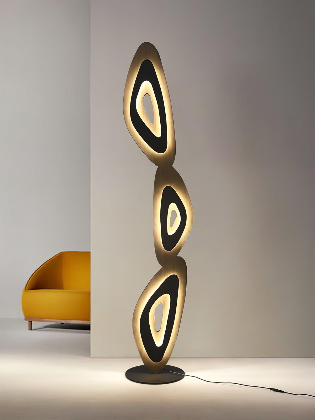 Isoloril lámpara de pie Art Deco