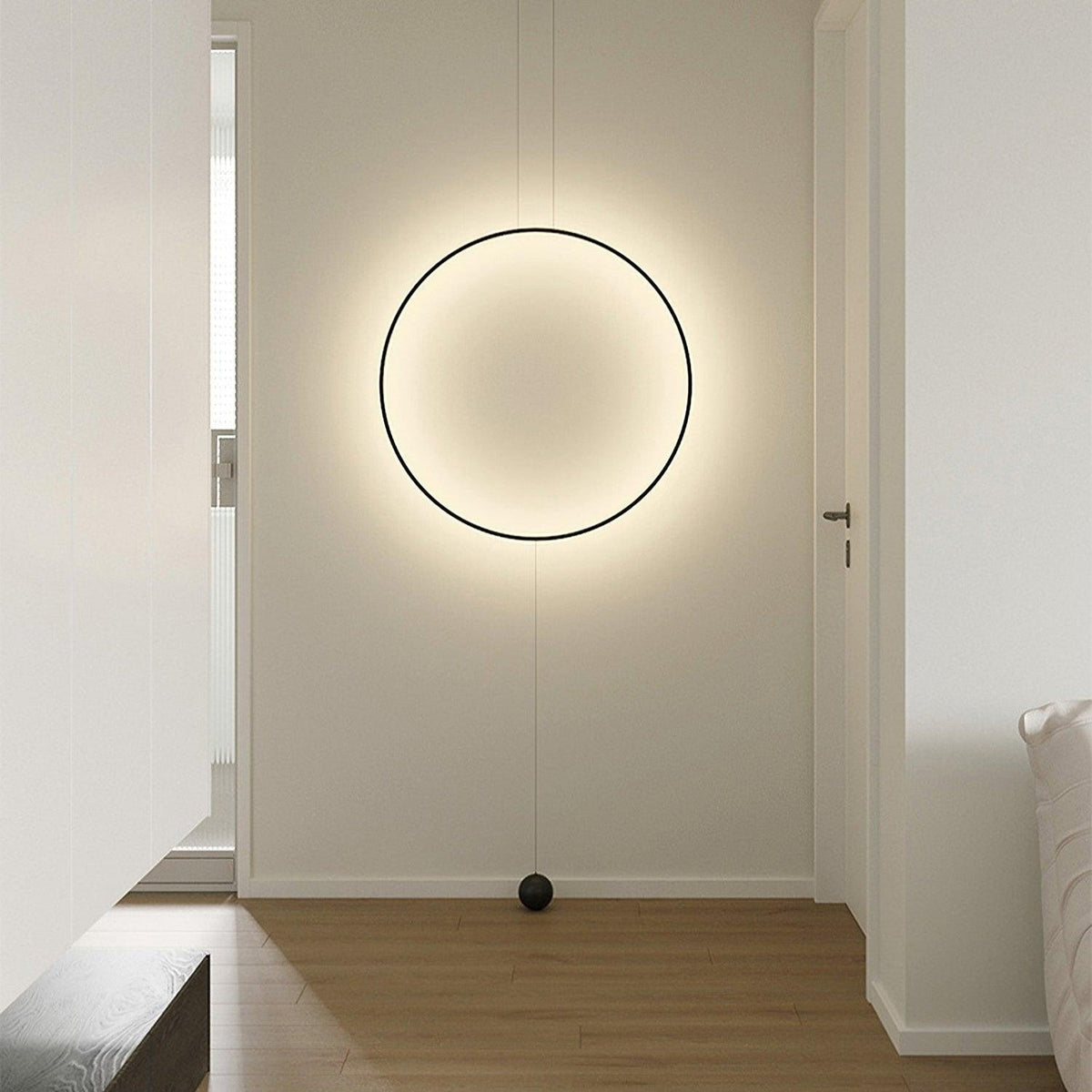 Ryker lámpara colgante minimalista circular