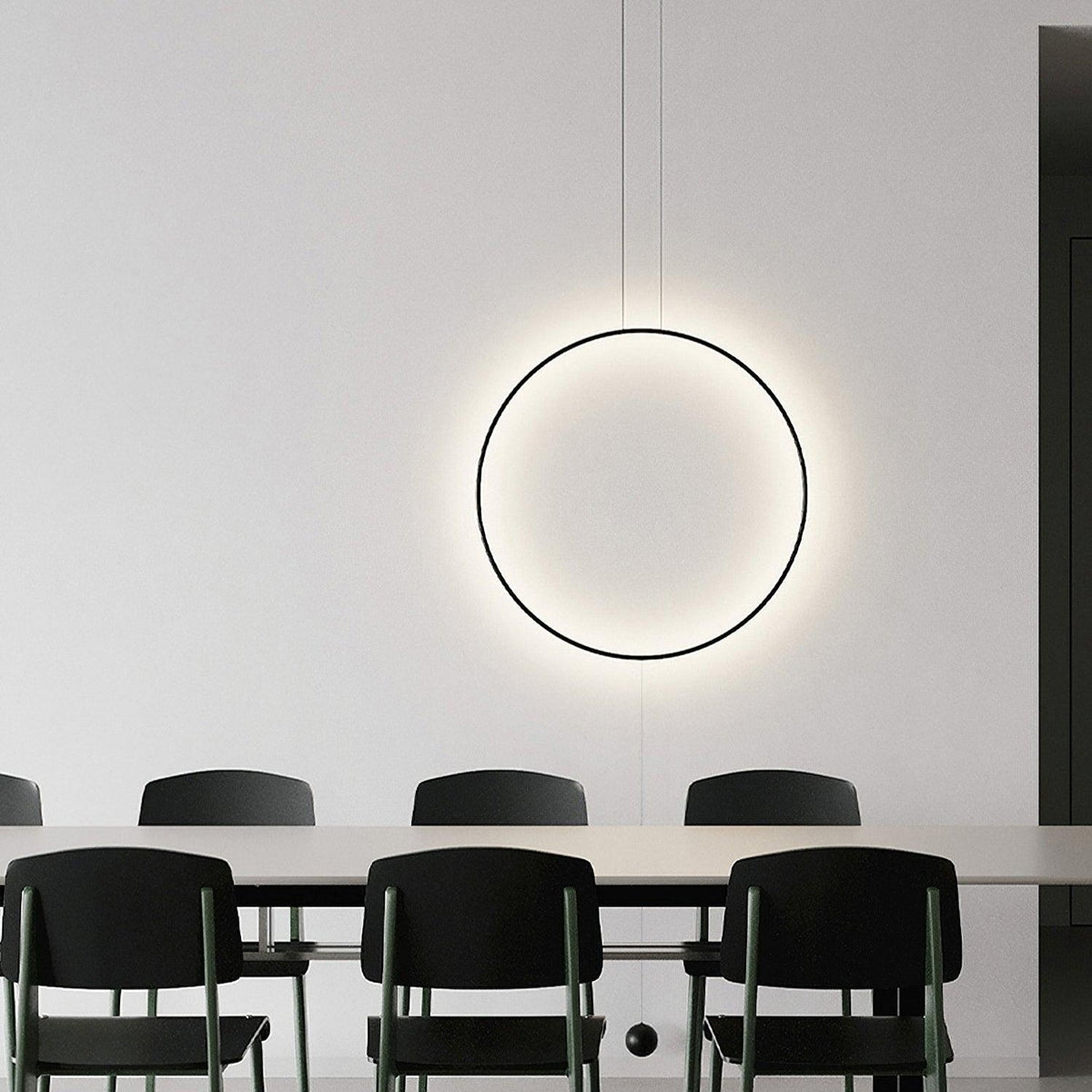 Ryker lámpara colgante minimalista circular