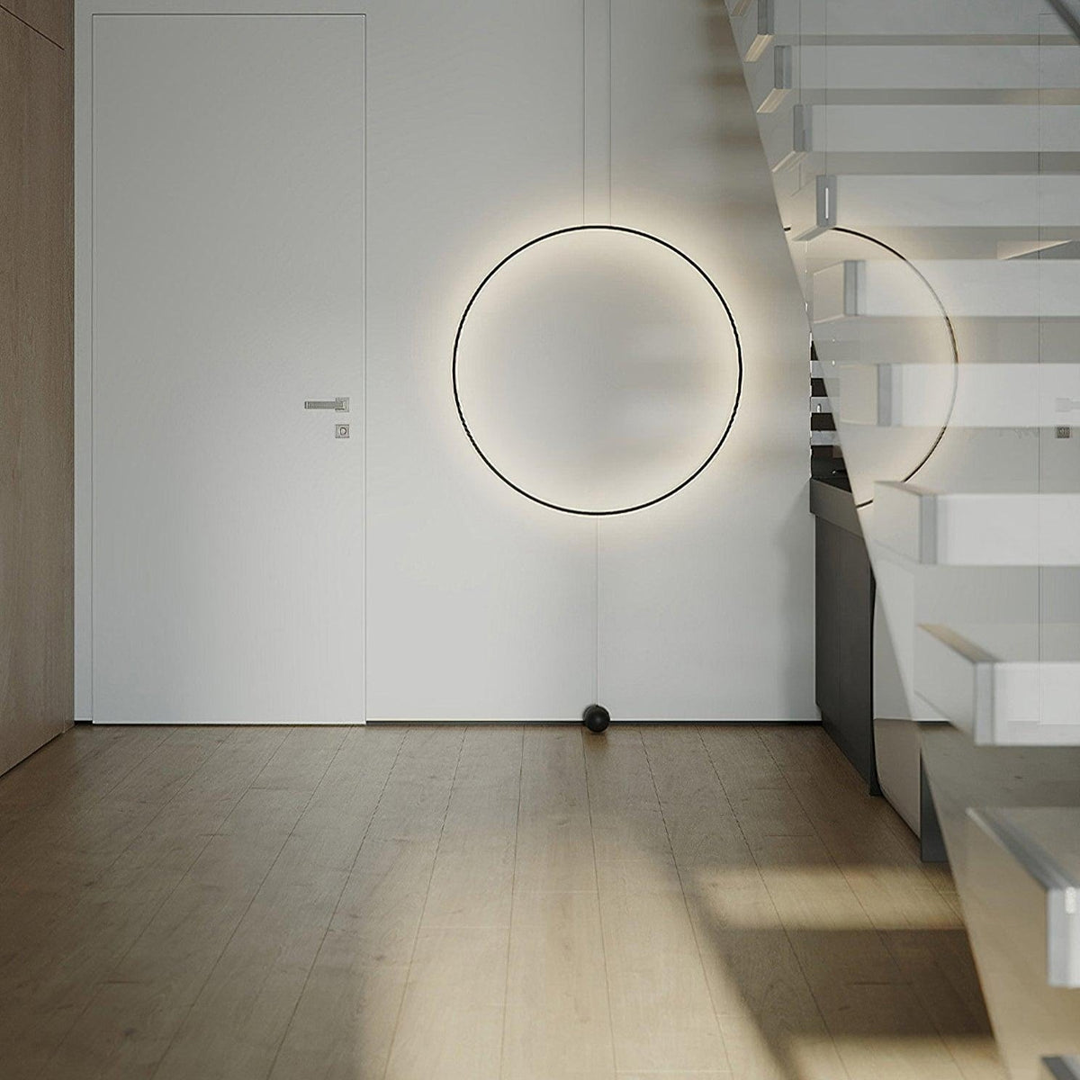 Ryker lámpara colgante minimalista circular