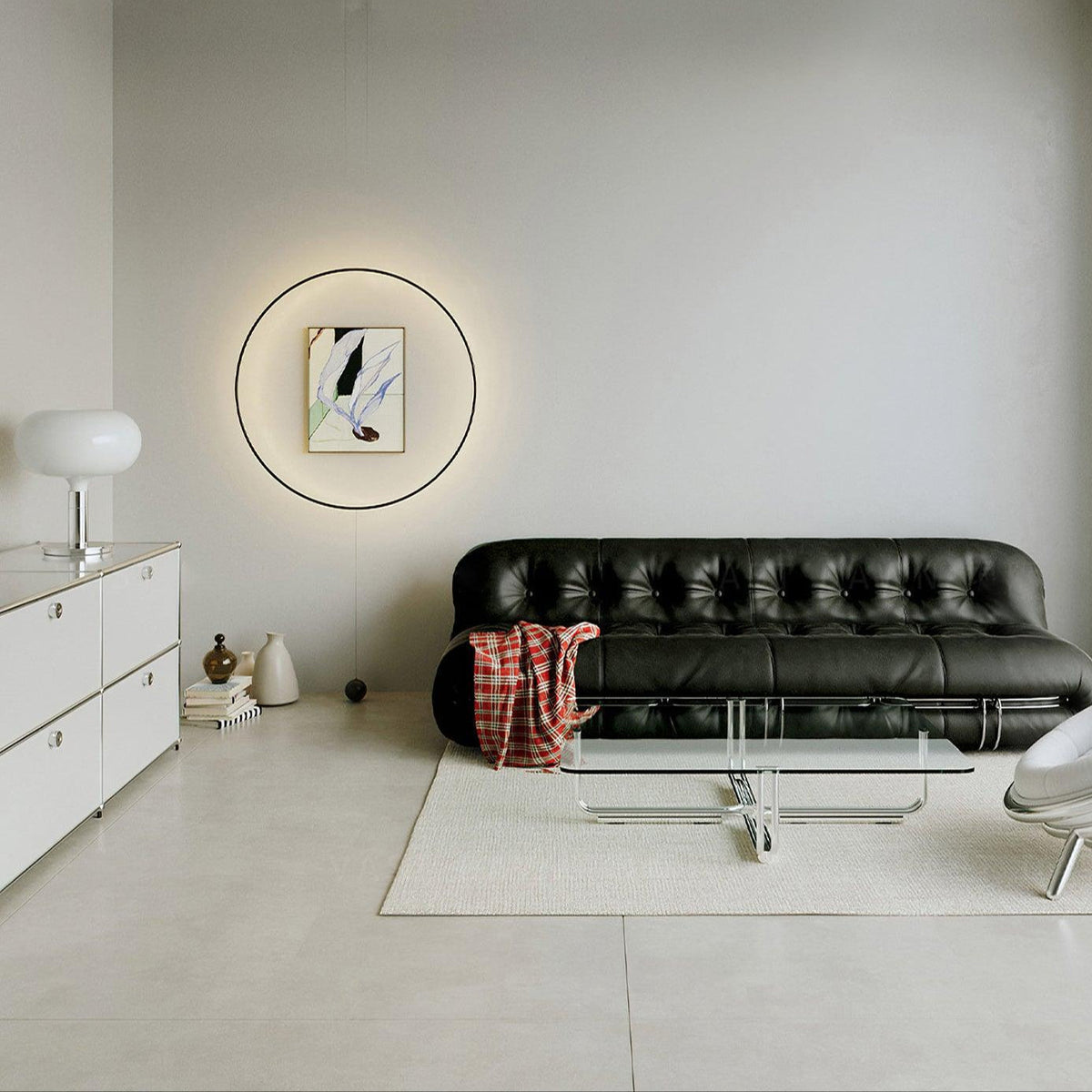 Ryker lámpara colgante minimalista circular