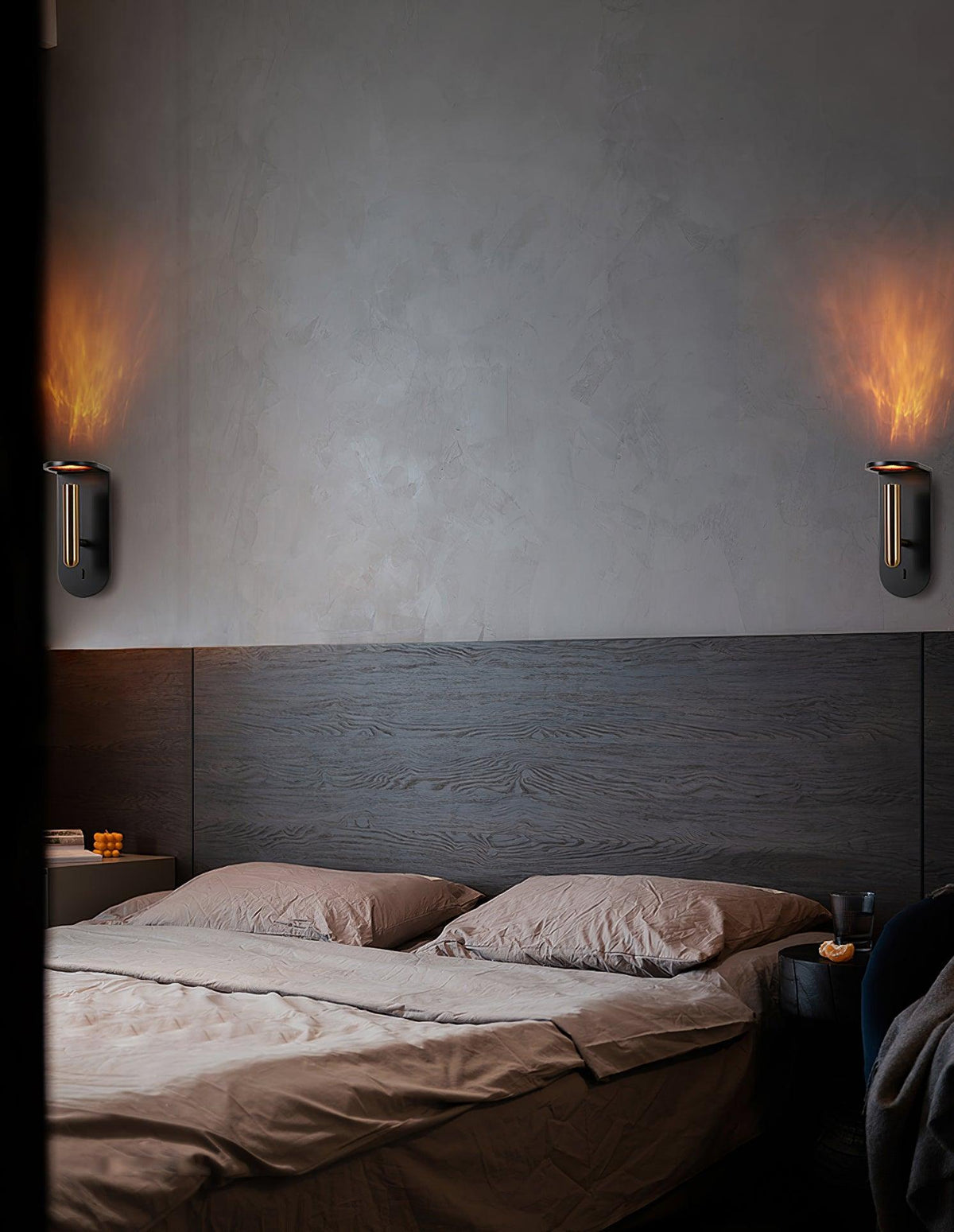 Caloaria aplique de pared LED con interruptor ON/OFF