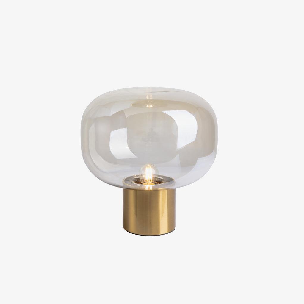 Teloz lámpara de mesa de vidrio industrial