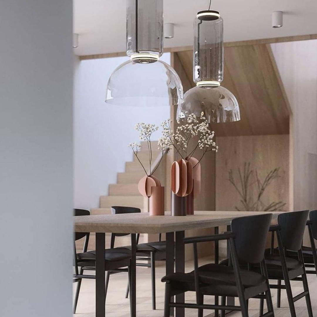 Vayden lámpara colgante industrial artística