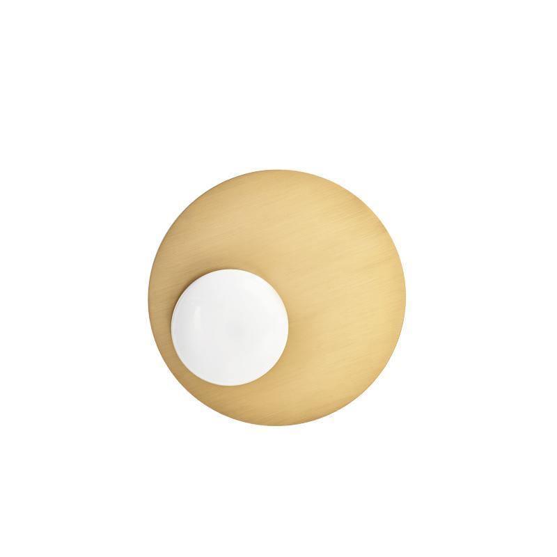 Ivsolion aplique de pared moderno minimalista con vidrio