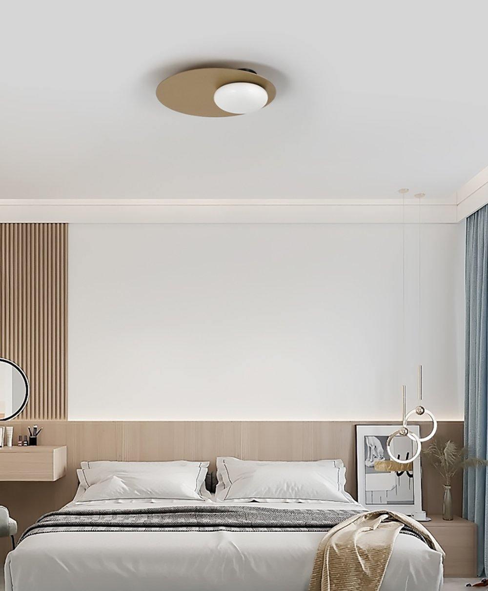 Ivsolion aplique de pared moderno minimalista con vidrio