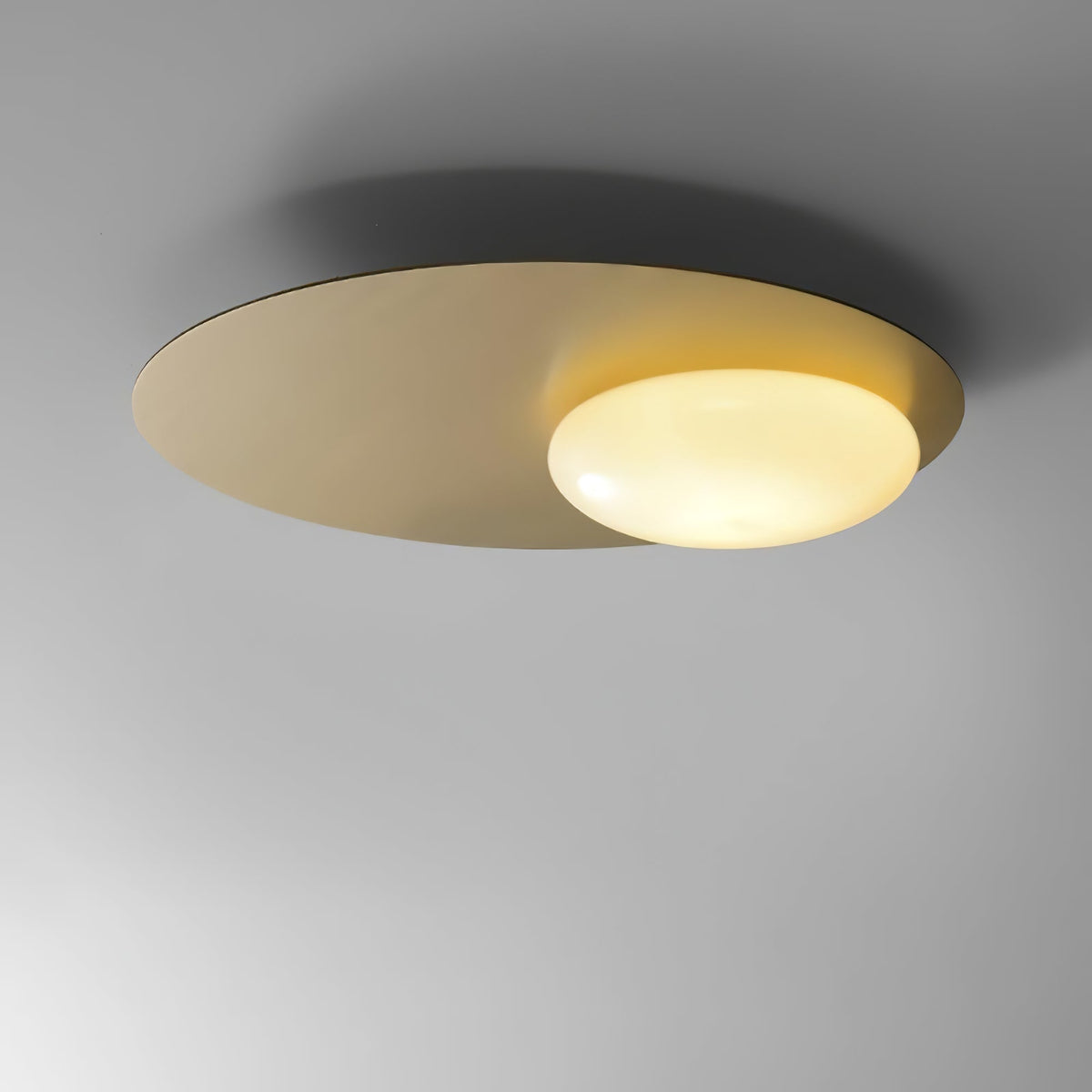 Ivsolion aplique de pared moderno minimalista con vidrio