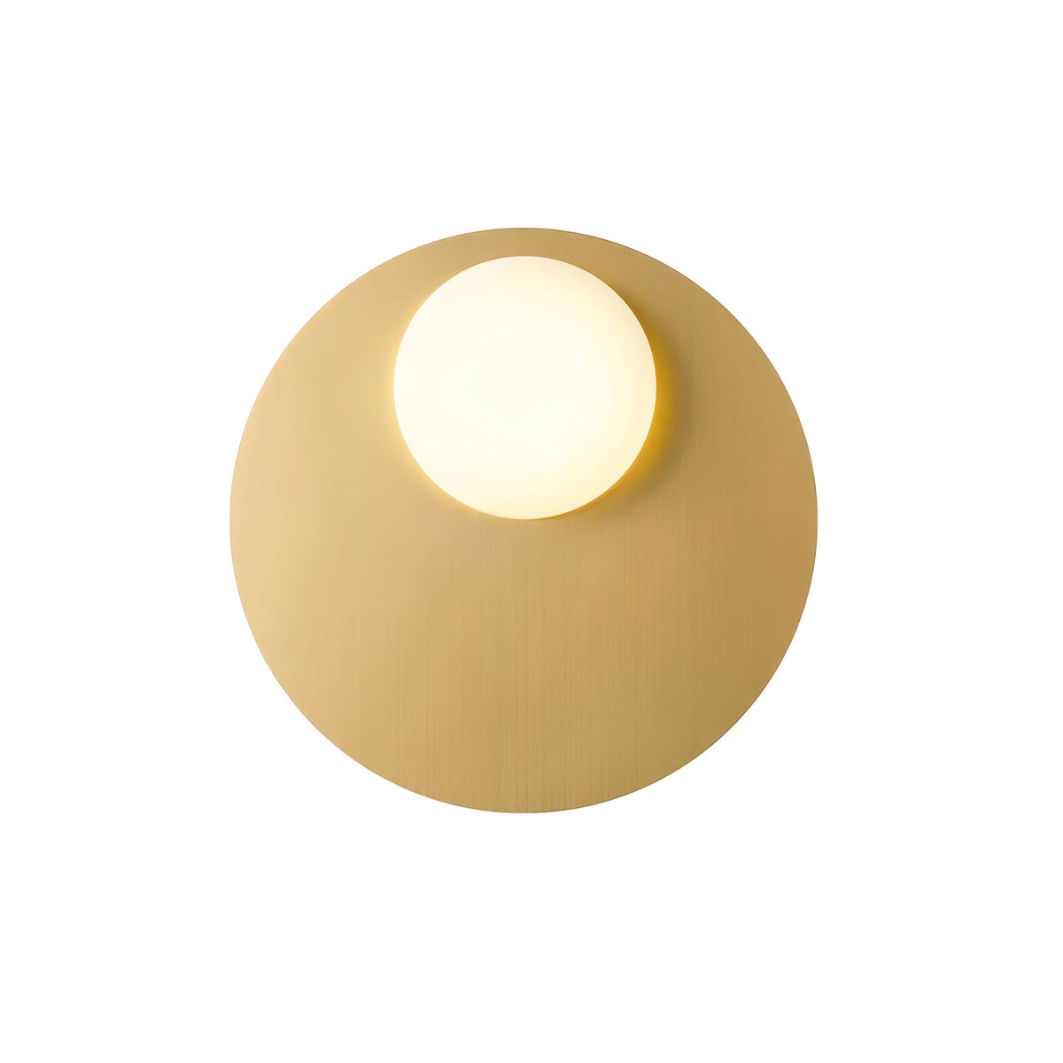 Ivsolion aplique de pared moderno minimalista con vidrio