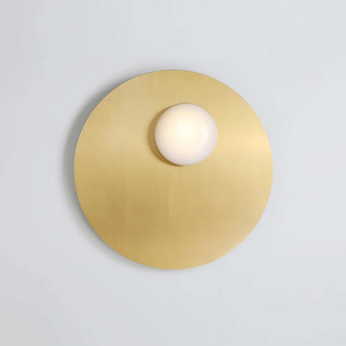 Ivsolion aplique de pared moderno minimalista con vidrio
