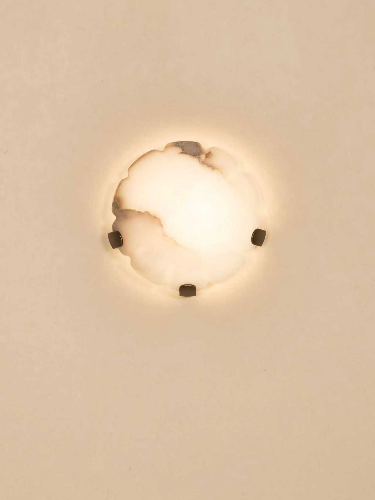 Lunor aplique de pared alabastro