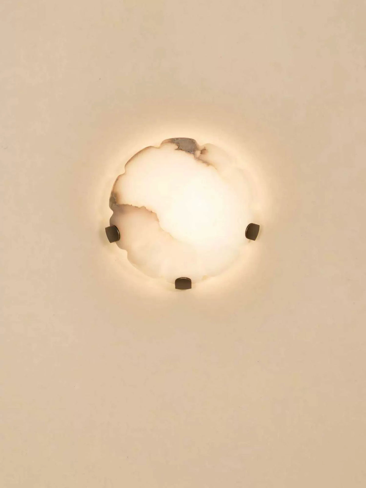 Lunor aplique de pared alabastro