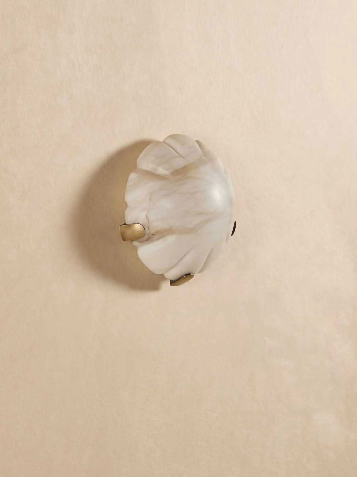 Lunor aplique de pared alabastro