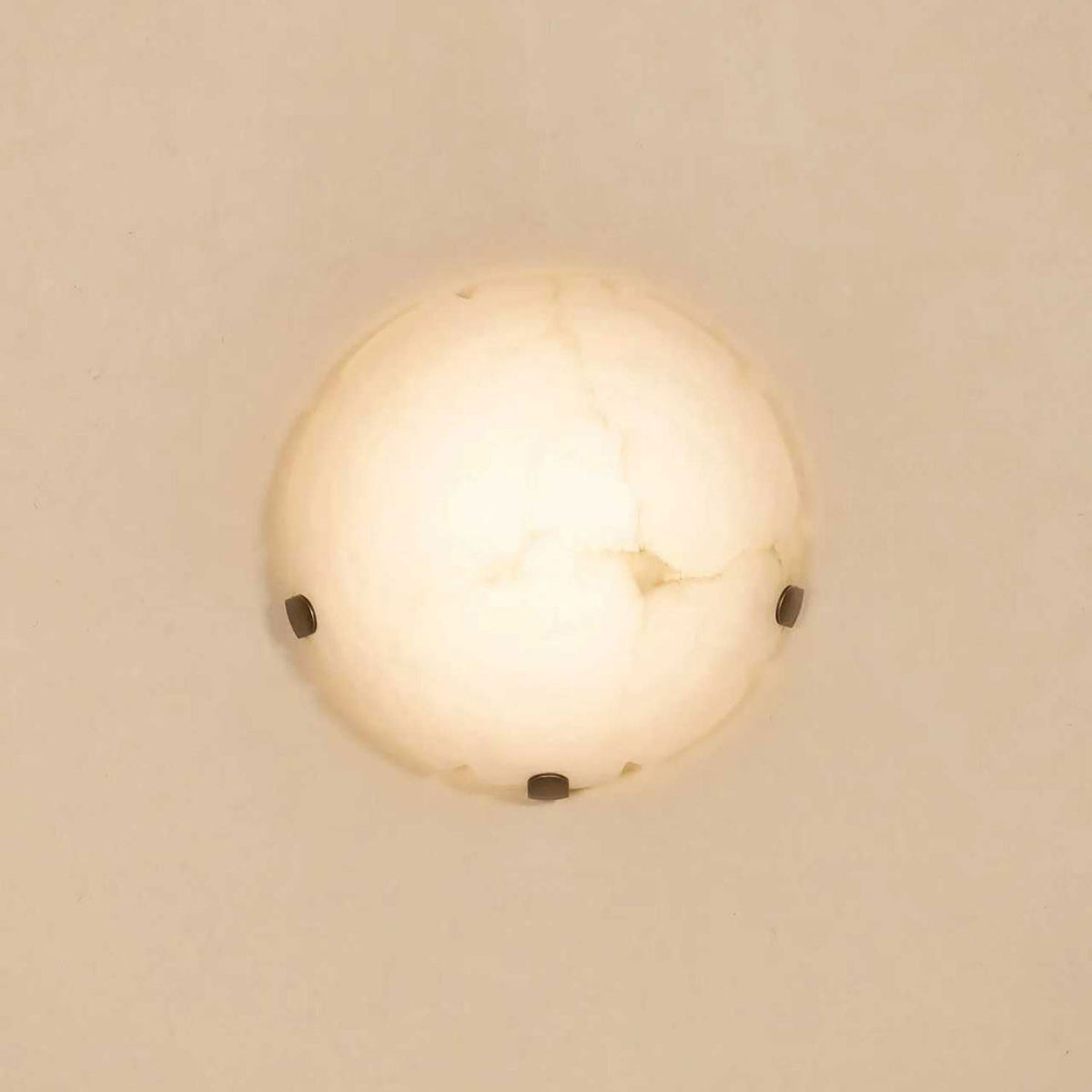 Lunor aplique de pared alabastro